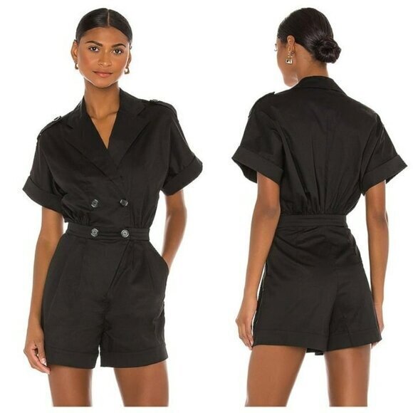 Song Of Style Milton Romper - Black